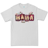 Dove Grey mama with license letters Premium Tee - Zillion Design Studio