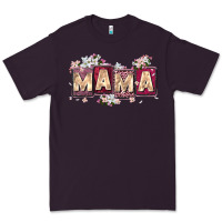 Plum mama with license letters Premium Tee - Zillion Design Studio
