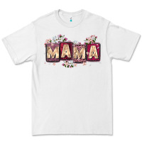 White mama with license letters Premium Tee - Zillion Design Studio