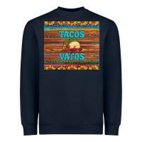 Navy tacos before vatos Heavyweight Sweatshirt - BarkalooDesign