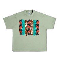 Oil Green ladybug brushstrokes  2 Urban Heavy Tee - BarkalooDesign