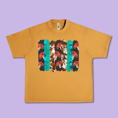 Ladybug Brushstrokes  2 Urban Heavy Tee Designed By Barkaloodesign