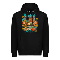 Black Thankful Blessed Premium Hoodie - texasbilliewilder