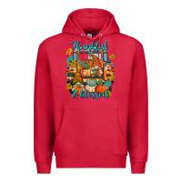 Cardinal Thankful Blessed Premium Hoodie - texasbilliewilder