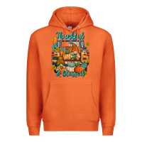 Carrot Thankful Blessed Premium Hoodie - texasbilliewilder