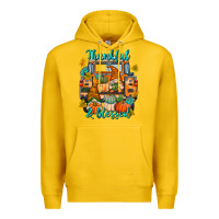 Lemon Thankful Blessed Premium Hoodie - texasbilliewilder