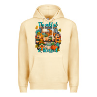 Thankful Blessed Premium Hoodie | Teevron