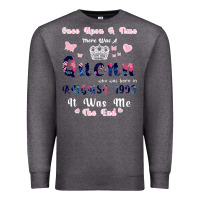 Charcoal Heather Once Upon A Time There Was A Queen Who Was Born I Premium Sweatshirt - Bettercallsaul