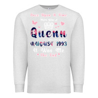 Oatmeal Heather Once Upon A Time There Was A Queen Who Was Born I Premium Sweatshirt - Bettercallsaul