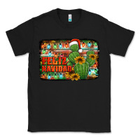 Black feliz navidad merry christmas cactus Classic Tee - Jasminsmagicworld