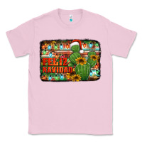 Bubblegum Pink feliz navidad merry christmas cactus Classic Tee - Jasminsmagicworld