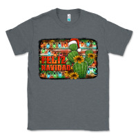 Charcoal Heather feliz navidad merry christmas cactus Classic Tee - Jasminsmagicworld