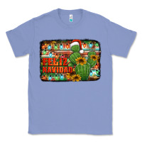 Colony Blue feliz navidad merry christmas cactus Classic Tee - Jasminsmagicworld