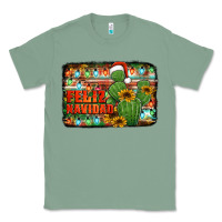 Sage feliz navidad merry christmas cactus Classic Tee - Jasminsmagicworld