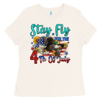 Bone stay fly for the 4 th of july Ladies Tee - Zillion Design Studio