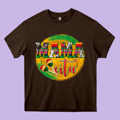 Mama Cita Heavy Core Tee Designed By Texasbilliewilder
