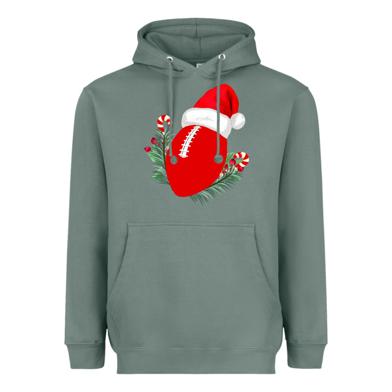 Christmas Football Heavyweight Hoodie by Bettercallsaul | Teevron