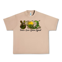 Burro peace love green lizard Urban Heavy Tee - LillyAllenDesigns