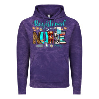 Cloud Purple registered nurse Vintage Hoodie - BundleAndBundleShop