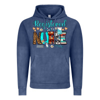 Vintage Denim registered nurse Vintage Hoodie - BundleAndBundleShop