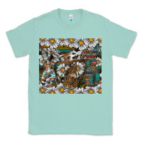 Seafoam Easter Classic Tee - CowhideDigitalArt