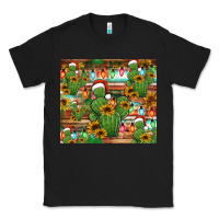 Black feliz navidad merry christmas cactus tumbler Classic Tee - Jasminsmagicworld