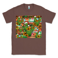 Chestnut feliz navidad merry christmas cactus tumbler Classic Tee - Jasminsmagicworld