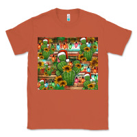 Copper feliz navidad merry christmas cactus tumbler Classic Tee - Jasminsmagicworld