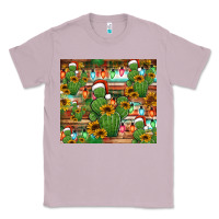 Lilac feliz navidad merry christmas cactus tumbler Classic Tee - Jasminsmagicworld