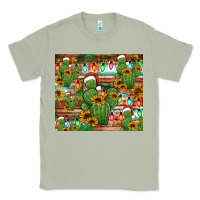Matcha feliz navidad merry christmas cactus tumbler Classic Tee - Jasminsmagicworld