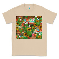 Mushroom feliz navidad merry christmas cactus tumbler Classic Tee - Jasminsmagicworld