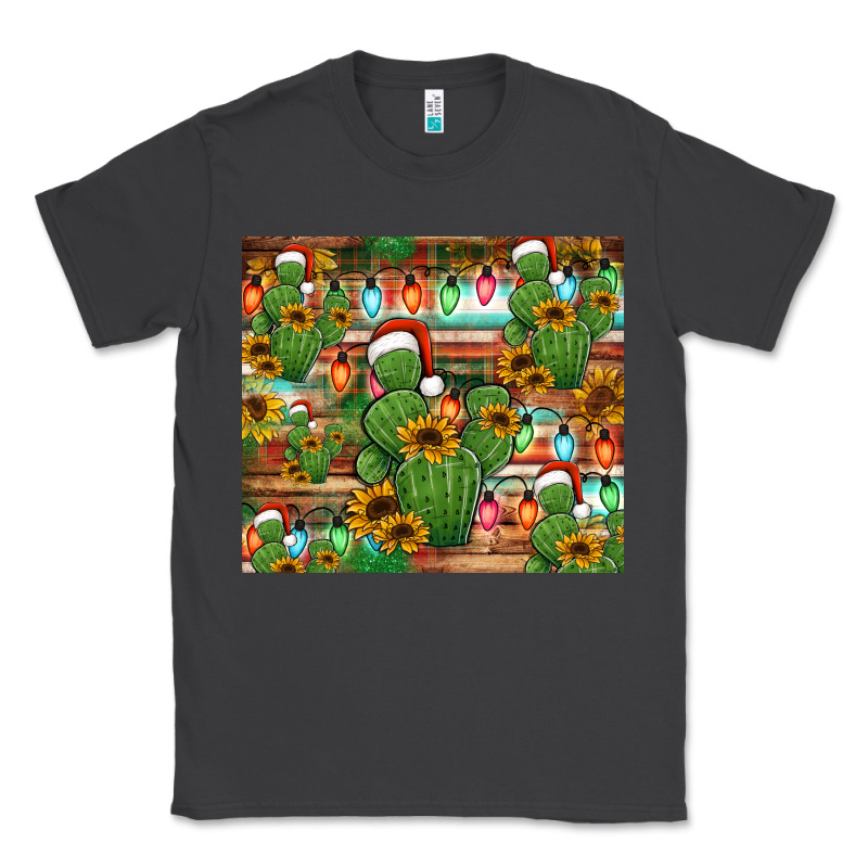 Feliz Navidad Merry Christmas Cactus Tumbler Classic Tee by Jasminsmagicworld | Teevron