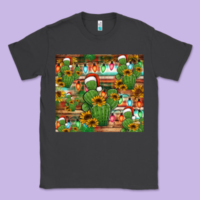Feliz Navidad Merry Christmas Cactus Tumbler Classic Tee Designed By Jasminsmagicworld
