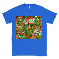 True Royal feliz navidad merry christmas cactus tumbler Classic Tee - Jasminsmagicworld
