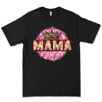 Black mama with round leopard Premium Tee - Zillion Design Studio