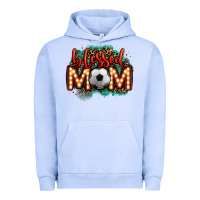 Pigment Grape Ice blessed soccer mom lightbulb letters Urban Hoodie - OliviaCreatesArt