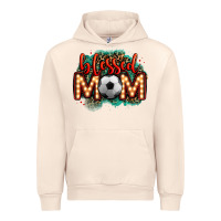 Sandshell blessed soccer mom lightbulb letters Urban Hoodie - OliviaCreatesArt
