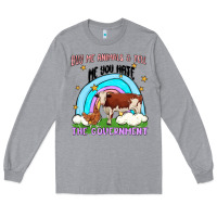 Heather Grey buy me animals Long Sleeve Tee - MaliasSmallBusiness