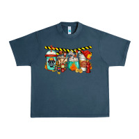 Midnight Navy firefighter coffee Urban Heavy Tee - Jasminsmagicworld