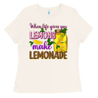 Bone when life gives you lemons make lemonade Ladies Tee - texasbilliewilder