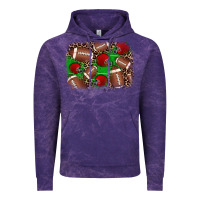 Cloud Purple american football helmet background Vintage Hoodie - JahusDesignShop