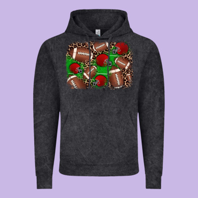 American Football Helmet Background Vintage Hoodie Designed By Jahusdesignshop