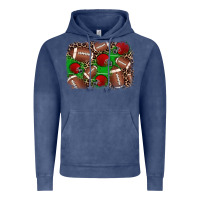 Vintage Denim american football helmet background Vintage Hoodie - JahusDesignShop