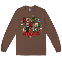 Chestnut Christmas dental squad Long Sleeve Tee - JahusDesignShop