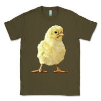Army Green Chick Classic Tee - LillyAllenDesigns