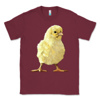 Burgundy Chick Classic Tee - LillyAllenDesigns