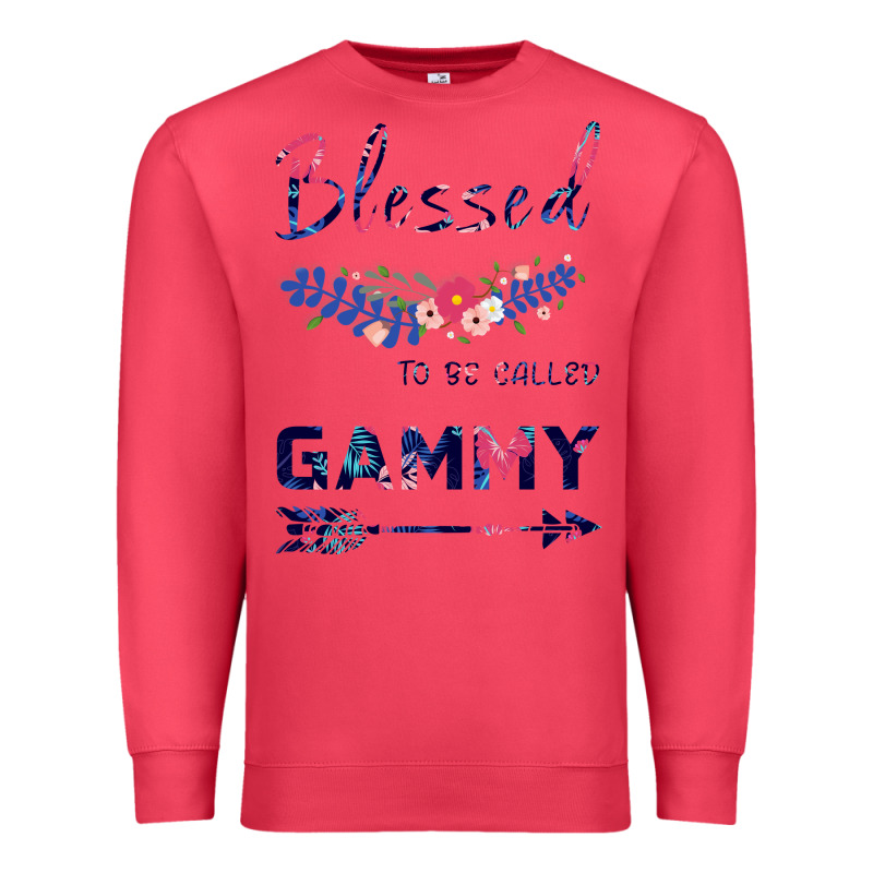 Blessed To Be Called Gammy Premium Sweatshirt by Bettercallsaul | Teevron
