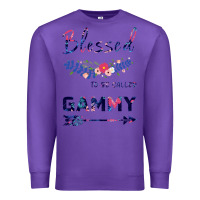 Purple Blessed To Be Called Gammy Premium Sweatshirt - Bettercallsaul