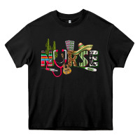 Black Mexican Nurse Heavy Core Tee - texasbilliewilder