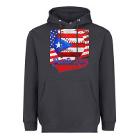 Smoke Puerto Rico Baseball Heavyweight Hoodie - Bettercallsaul